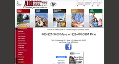 Desktop Screenshot of abiinsurance.net